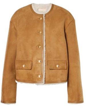 Nili Lotan Suede Fur - Brown