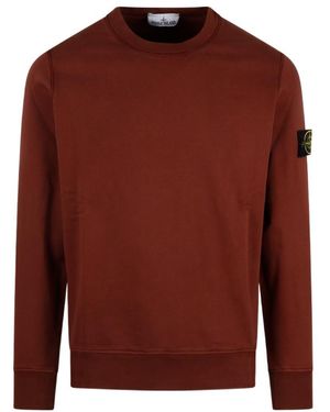 Stone Island Long-Sleeved Jumper - Red
