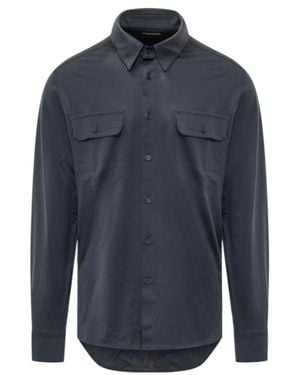 Tom Ford Long-Sleeved Shirt - Blue
