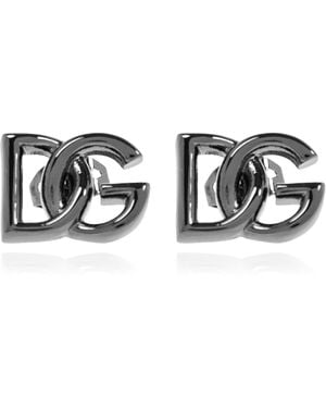 イヤリング Dolce & Gabbana MONO DG LOGO EARRING (WER5M1 W1111G7657) DG logo single stud earring in Red for Men | Dolce&Gabbana®