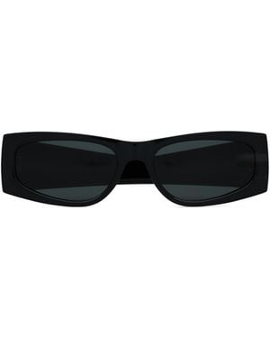 Saint Laurent Eyewear Rectangular Frame Sunglasses - Black