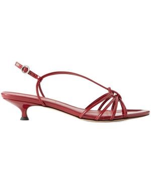 Aeyde Patent Leather Sandals - Pink