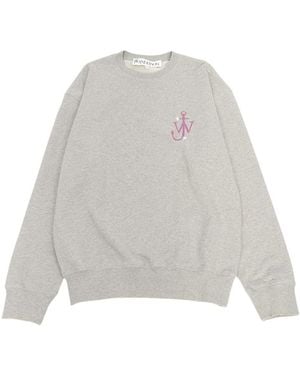 JW Anderson Long Sleeve Sweatshirt - Gray