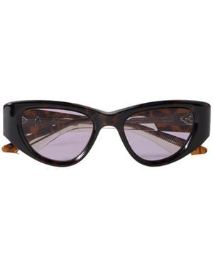 Jacques Marie Mage D-Frame Sunglasses - White