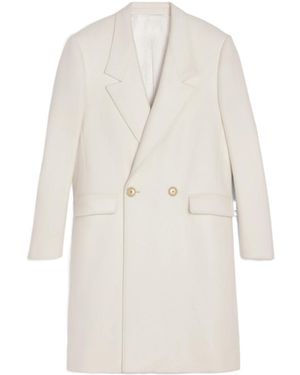 Celine Lou Double Face Coat - White