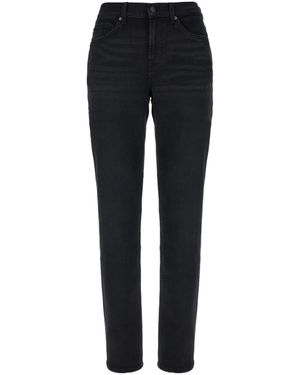7 For All Mankind Belt-Loop Jeans - Black
