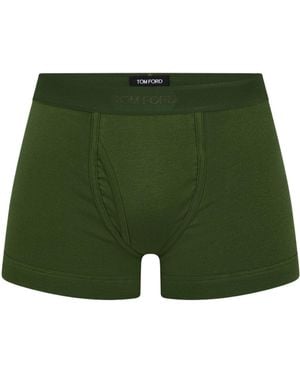 Tom Ford Tom F U Cotton Boxer Sn62 - Green