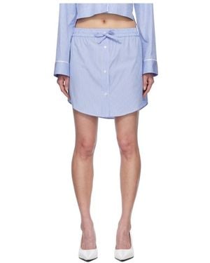 Moschino Patterned Skirt - Blue