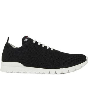 Kiton Knitted Sneakers - Black