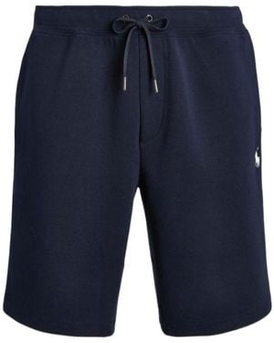Polo Ralph Lauren Pony Embroidered Drawstring Shorts - Blue