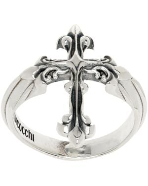 Emanuele Bicocchi Avelli Cross Ring - White