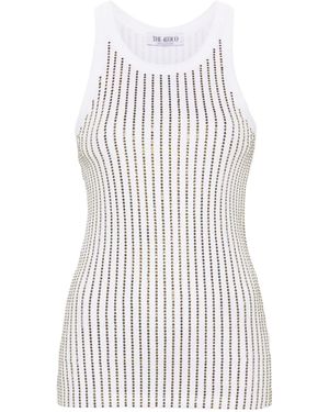 The Attico Round-Neck Vest - White