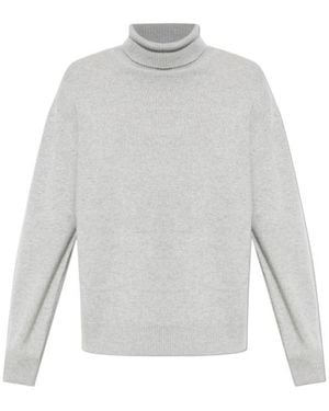 Lisa Yang Roll-Neck Jumper - Grey