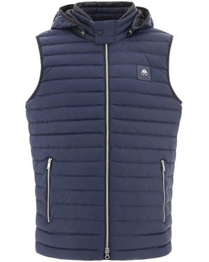 Moose Knuckles Air Down Vest - Blue