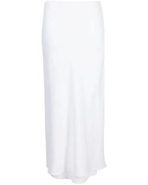 Reformation Layla Linen Skirt - White