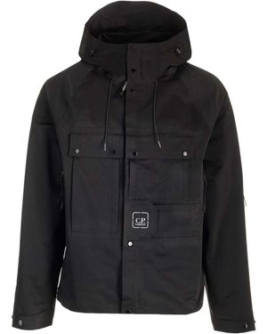 C.P. Company The Metropolis Series A.A.C Hooded Jacket - Black
