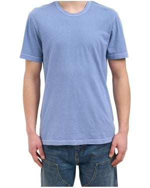 James Perse Crew Neck Short-Sleeved T-Shirt - Blue