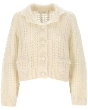 Celine Long-Sleeved Sweater - Natural