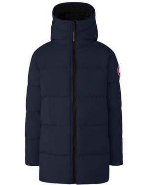Canada Goose Zip-Up Padded Down Jacket - Blue