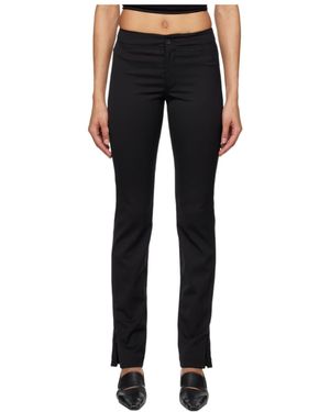 Filippa K Slim Zip Trousers - Blue