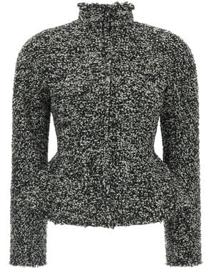 Alberta Ferretti Long-Sleeve Casual Jacket - Black