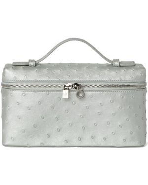 Loro Piana Extra Pocket L19 Shoulder Bag - Grey