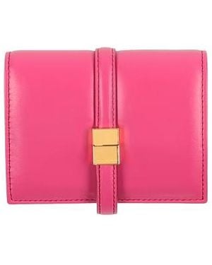 Marni Solid Minimalist Wallet - Pink