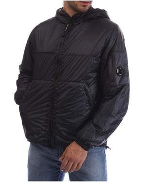 C.P. Company Nada Shell Hooded Padded Jacket - Blue