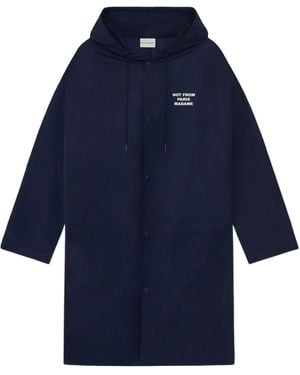 Drole de Monsieur Drôle De Monsieur La Parka Slogan Parka - Blue