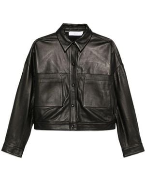 IRO Sasha Leather Jacket - Black