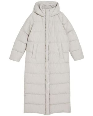 Weekend by Maxmara Nigella Long Hooded Down Jacket - White