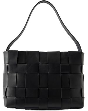 St. Agni Woven Mini Tote Bag - Black