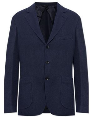 Brioni Long-Sleeve Blazer - Blue