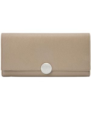 Loewe Pebble Continental Wallet - Gray