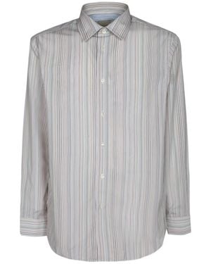 Paul Smith Striped Shirt - Gray