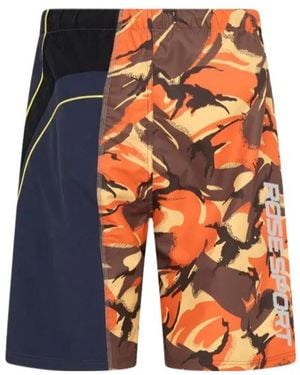 Martine Rose Panelled Swim Shorts - Orange