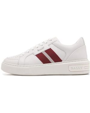 Bally Logo-Lacing Casual Trainers - Multicolour