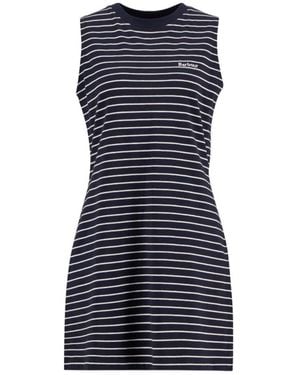 Barbour Hartland Striped Mini Dress - Blue