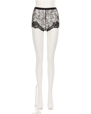 Valentino Lace Knickers - White