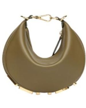 Fendi Graphy Mini Shoulder Bag - Green