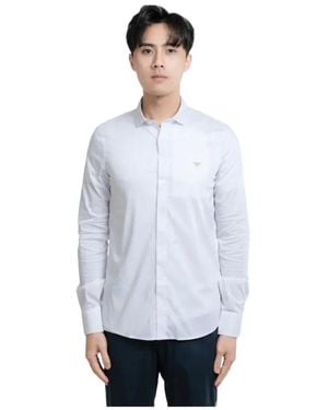 Armani Collezioni Long-Sleeved Shirt - White