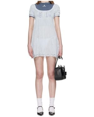 ShuShu/Tong Short-Sleeved Dress - White