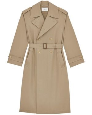 Saint Laurent Trench Coat - Natural
