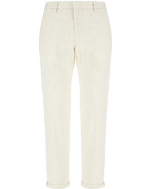 Dondup Trousers - White