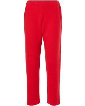 The Row Elastic Waist Joggers - Red