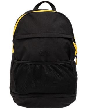 EA7 Logo Backpack - Black