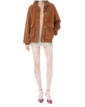 Valentino Button-Up Caban Jacket - White