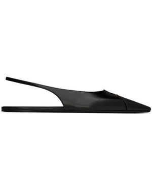 Saint Laurent Babylone Slingback Flats - Multicolour
