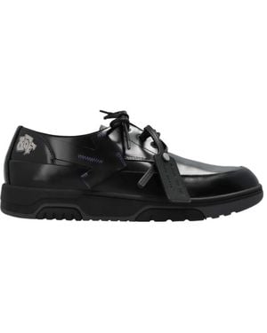 Off-White c/o Virgil Abloh Lace-Up Derby Shoes - Black