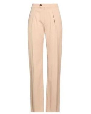 Chloé High-Waisted Straight-Leg Tailored Pants - Natural